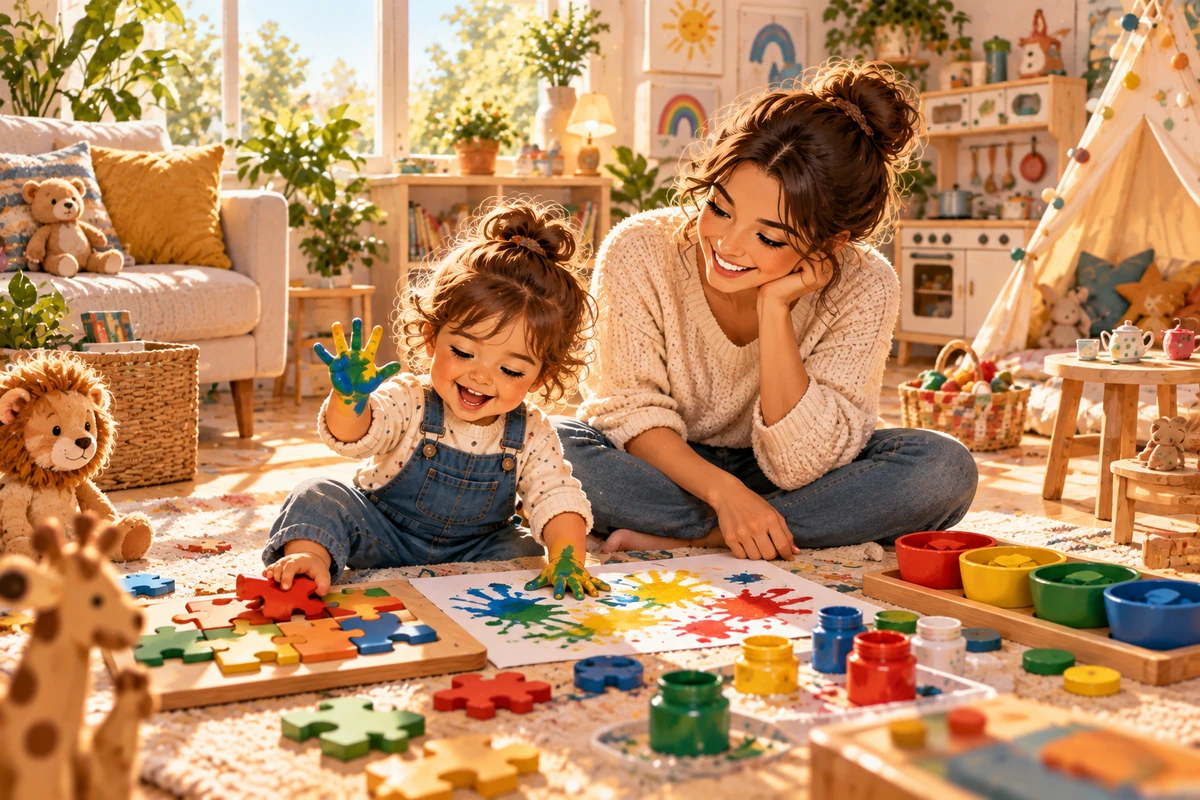 Peinture propre pour bébé : tutoriel, variantes et règles de sécurité