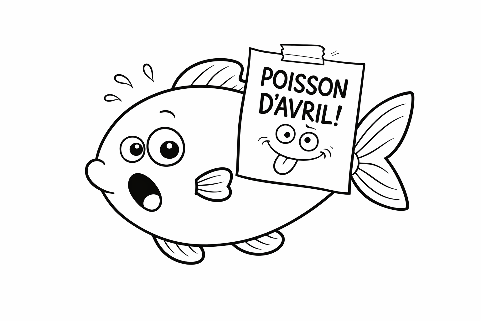 Poisson blague