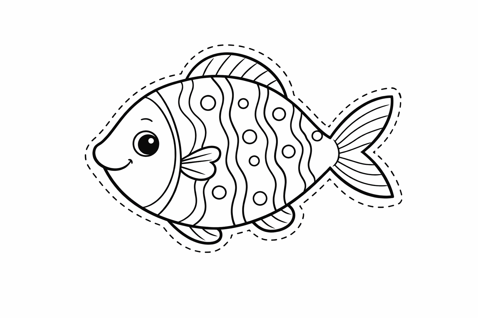Poisson à motifs graphiques
