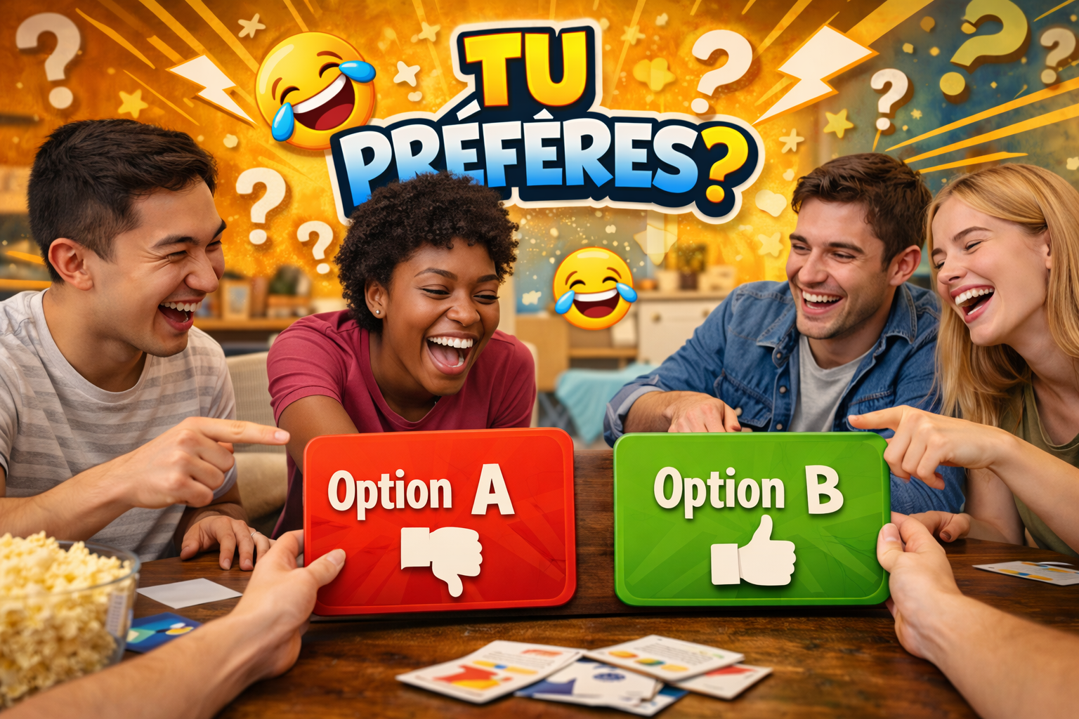 Jeu tu préfères soirée entre adultes