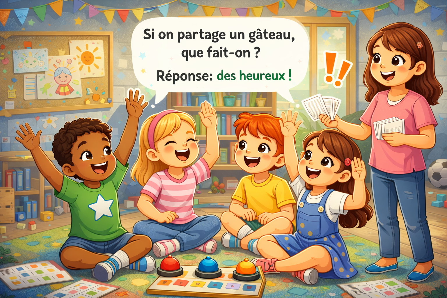 Quiz collectif enfants