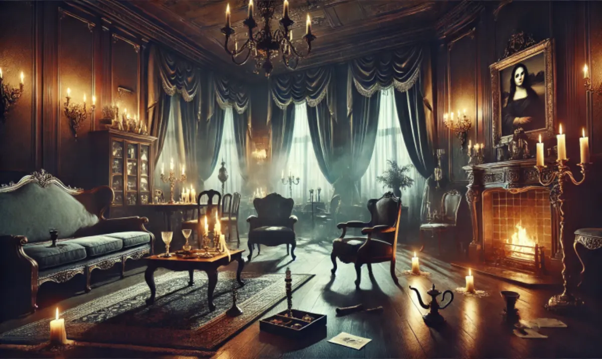 Scénario Gratuit de Murder Party : Mystère au Manoir de la Rose Noire