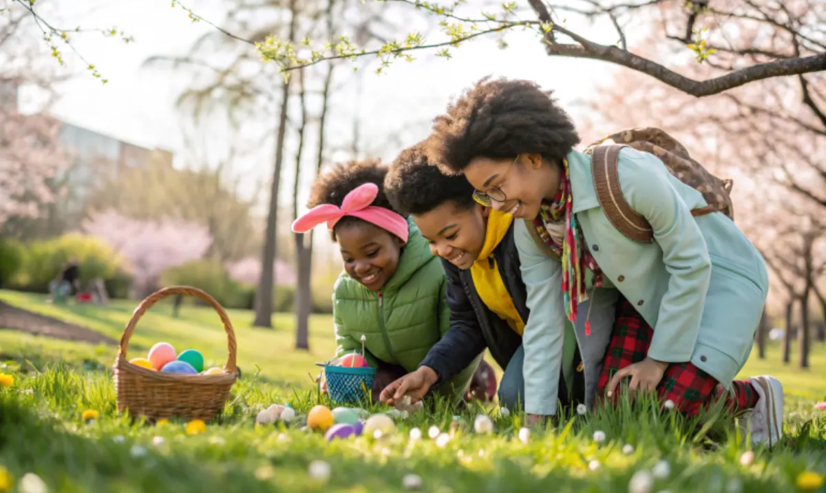 Chasse aux œufs inversée : animation ludique pour enfants