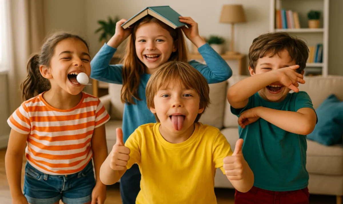 Petits défis rigolos pour enfants : 50 idées à tester !