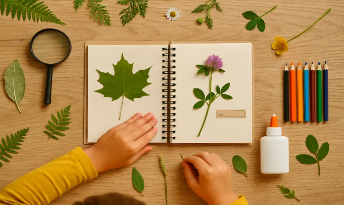 Créer un herbier avec les enfants : 10 modèles à tester