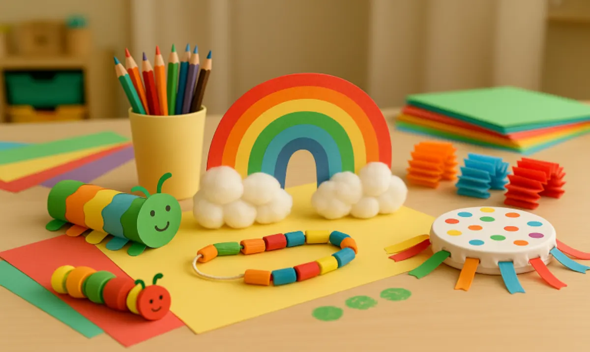 20 activités manuelles pour enfants 3-5 ans en maternelle