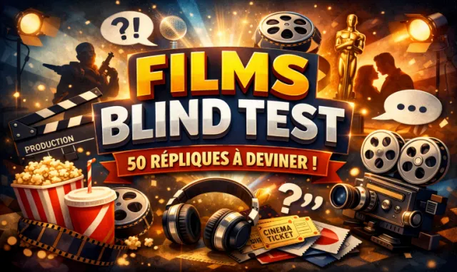Blind test cinéma : 50 répliques de films cultes avec réponses