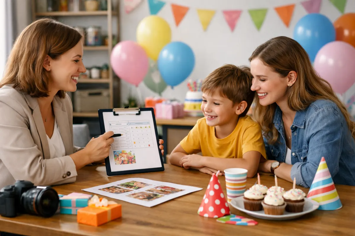 Anniversaire enfant clé en main prêt à émerveiller