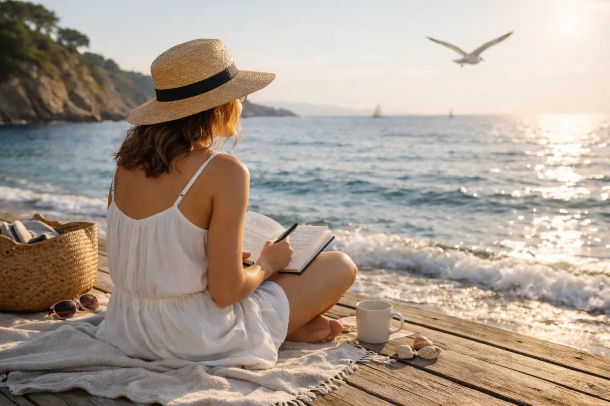 Petite poésie d'été sur la mer