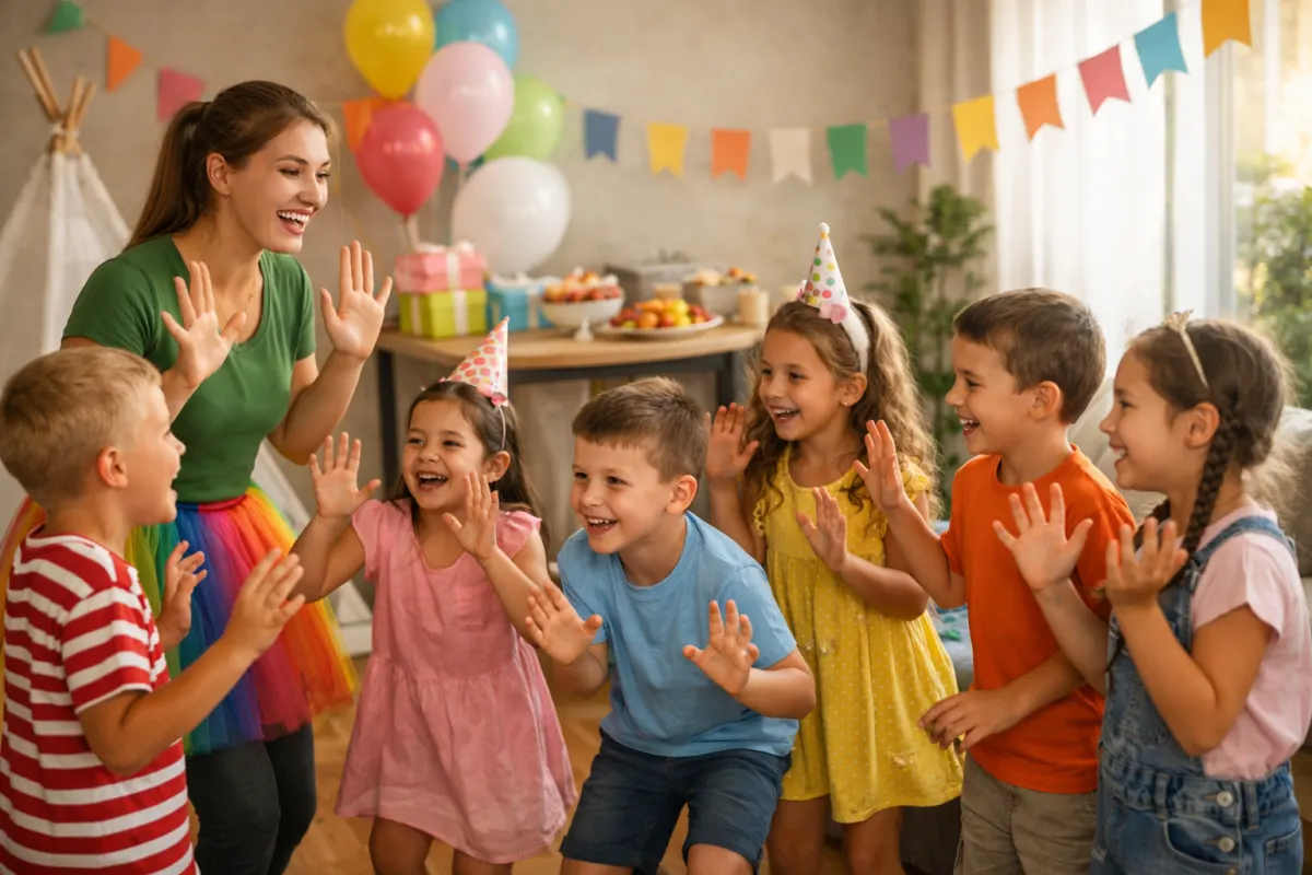 Idées d'animations pour un anniversaire 5 à 10 ans