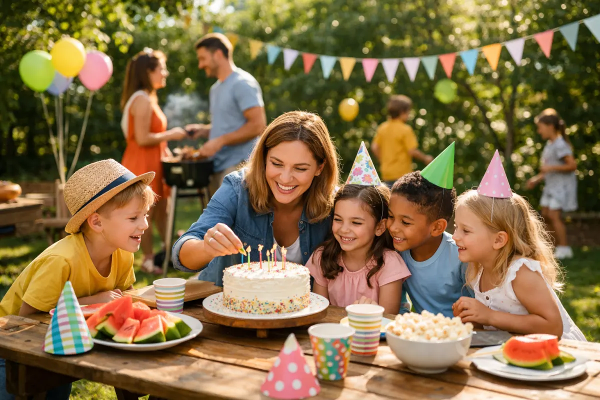 Anniversaire plein air enfant : idées et checklist jardin