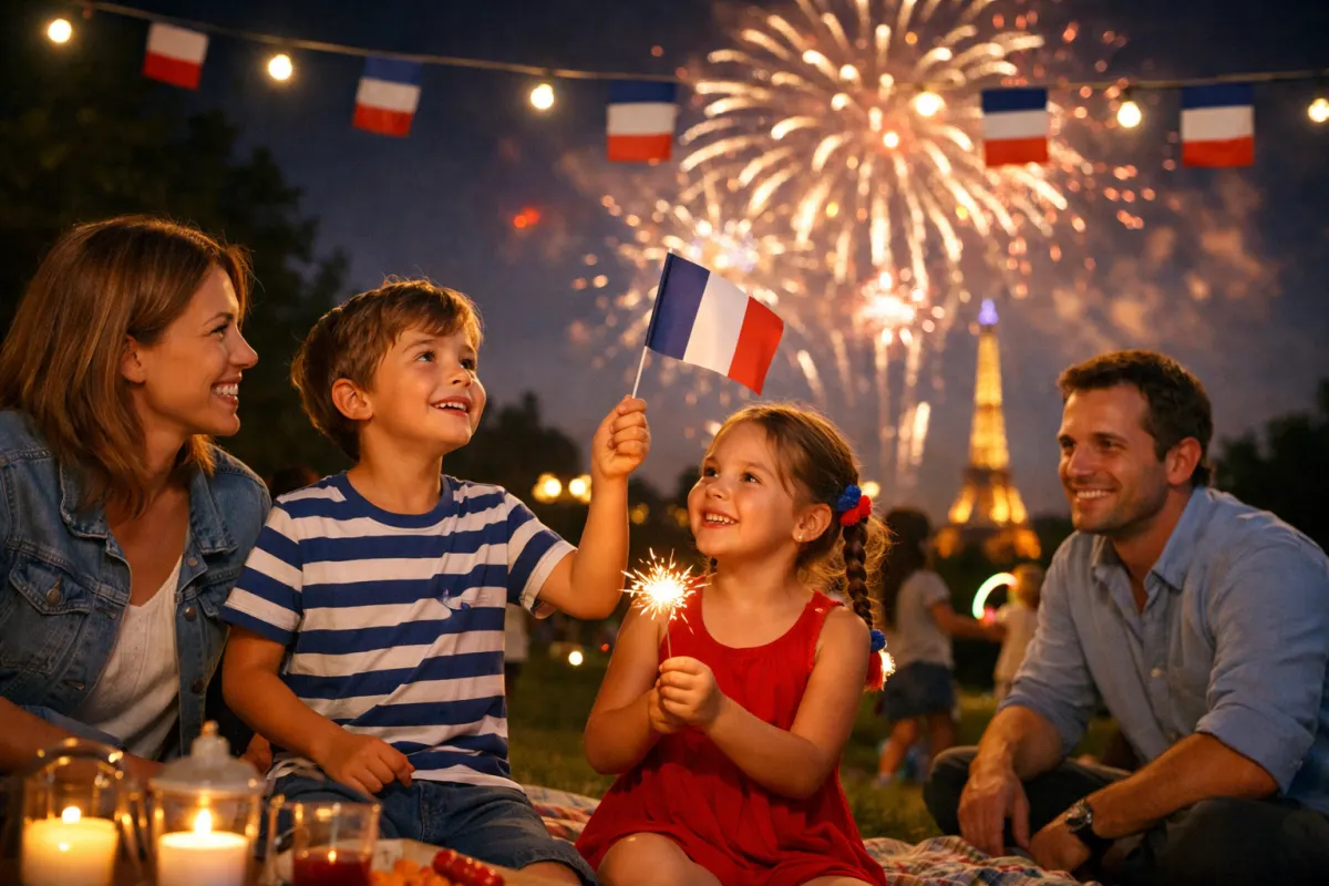 14 juillet en famille : activités et feu d'artifice