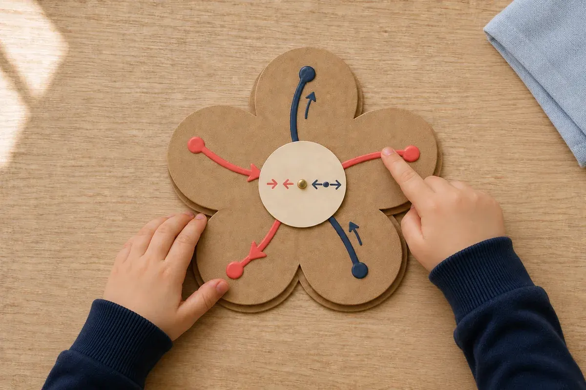 Fabriquer une fleur de respiration à cinq pétales