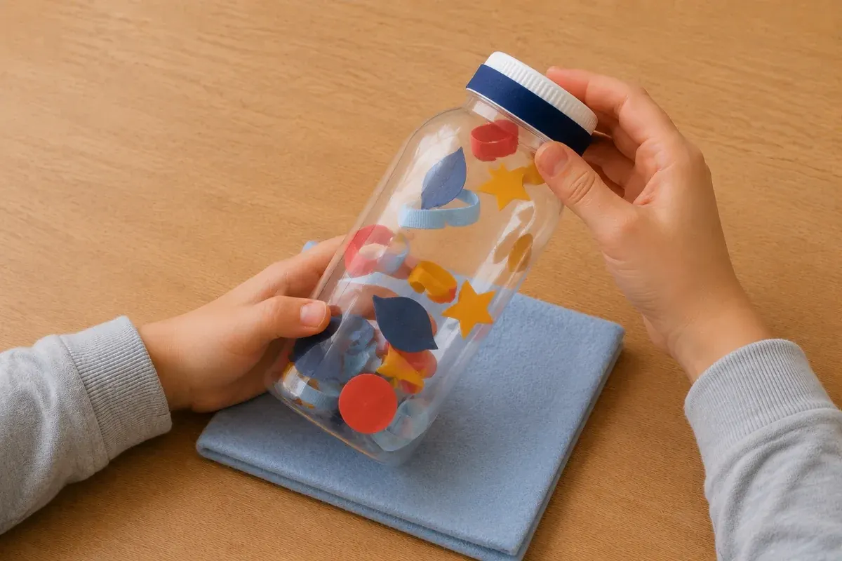 Créer une bouteille de retour au calme sèche et scellée