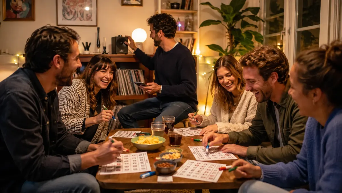Bingo musical : 100 chansons et règles pour une soirée