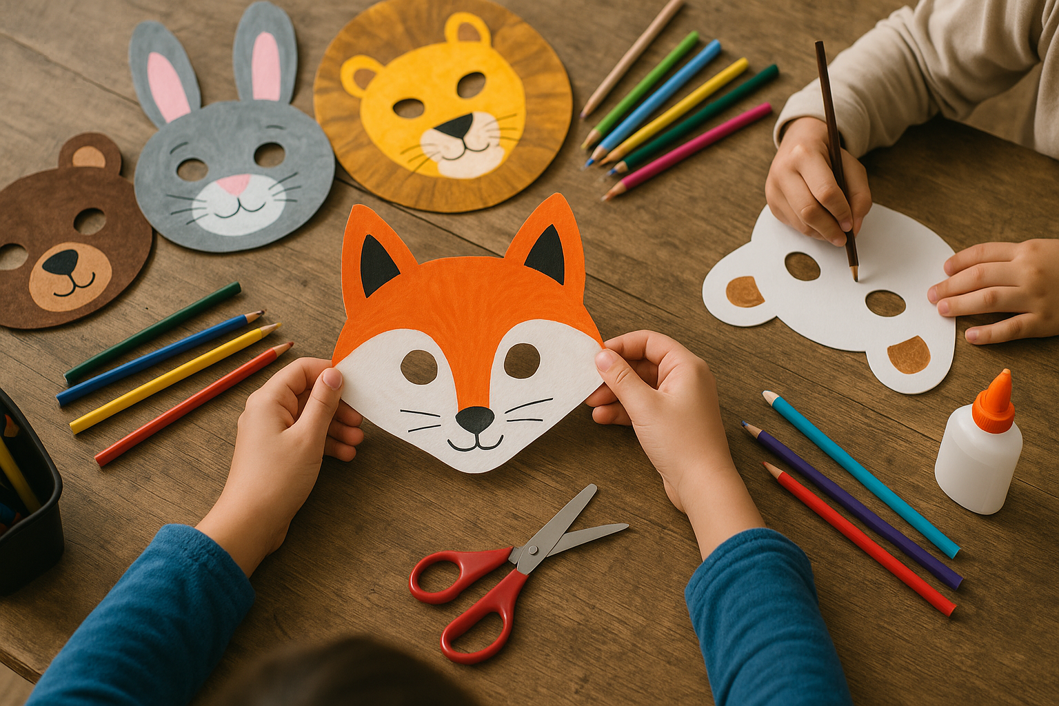 Bricolages d'animaux réalisés avec des rouleaux de papier toilette