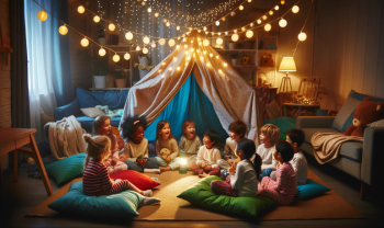 Jeux de Veillée : Organiser une veillée pyjama pour les enfants