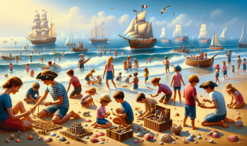 Grand jeu Fil rouge : Les Explorateurs des Mers - Activités Enfants