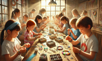 Ateliers de Bijoux pour Enfants: 25 Activités DIY Faciles et Amusantes