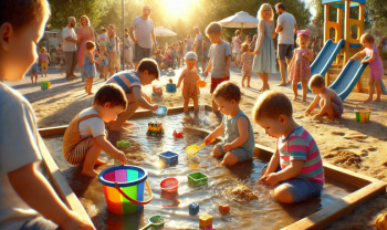 25 Jeux d'Eau et de Sable Idéaux pour les Tout-Petits