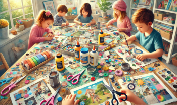 35 Meilleures Activités de Collage pour Enfants : Idées faciles et Créatives