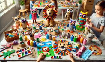 18 Activités Manuelles Animaux pour Enfants - Faciles et Amusantes