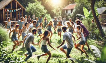 Jeux de groupe en extérieur : 50 animations en plein air