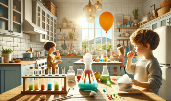Bicarbonate et vinaigre : idées d'activités pour enfants