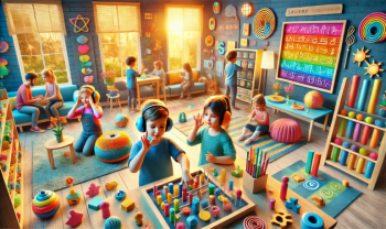 Jeux Visuels et Tactiles pour Enfants Sourds ou Malentendants