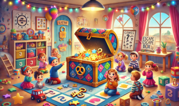 Escape Box pour les Tout-Petits : 20 Énigmes Amusantes