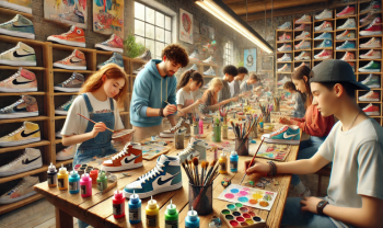 Atelier Relooking pour Ados : Personnalisez Vos Sneakers