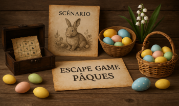 Escape Game Pâques : Scénario et énigmes clés en main