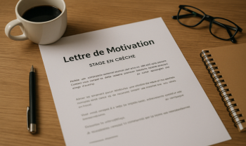 Lettre de motivation crèche stage : modèle et conseils