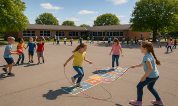 50 jeux de cour pour maternelle et primaire
