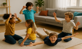 25 jeux d'intérieur sans matériel pour occuper les enfants