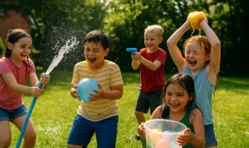 Jeux d’eau pour enfants : top 30 des idées les plus fun