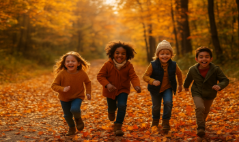 Top activités et jeux d'automne enfant 3–12 ans
