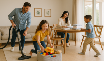 Tâches ménagères enfant : liste par âge et conseils pratiques