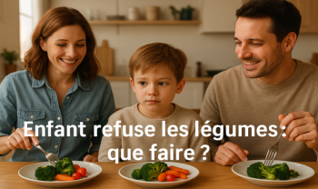 Enfant refuse les légumes : 10 solutions efficaces et sans crise