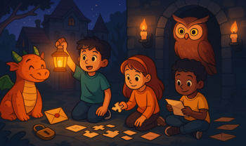 Escape game enfant 6–12 ans à imprimer - Le Manoir des Créatures