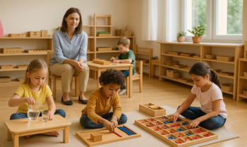 Les bienfaits de la pédagogie Montessori en maternelle