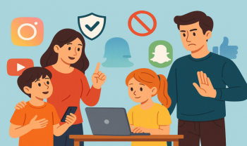 Les réseaux sociaux expliqués aux enfants