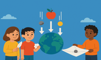 Expliquer la gravité aux enfants : 6 expériences faciles