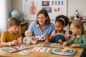 Jeux éducatifs pour la Journée mondiale contre le cancer