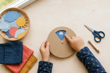 Fabriquer une roue météo à fenêtre coulissante