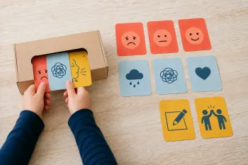 Créer une boîte aux émotions avec messages à glisser