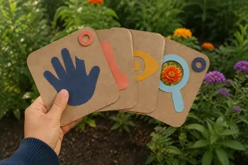 Créer une roue pliable pour une chasse sensorielle