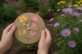 Roue des fleurs préférées des pollinisateurs