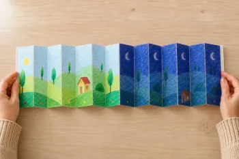 Créer un agamographe jour et nuit qui change selon l'angle