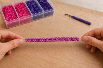 Bracelets élastiques Loom : 15 modèles avec ou sans métier